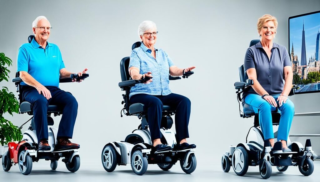 站立電動輪椅尺寸