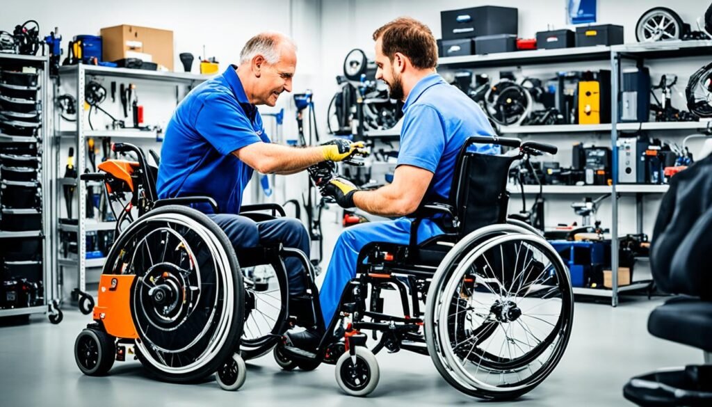 輪椅維修服務範圍
