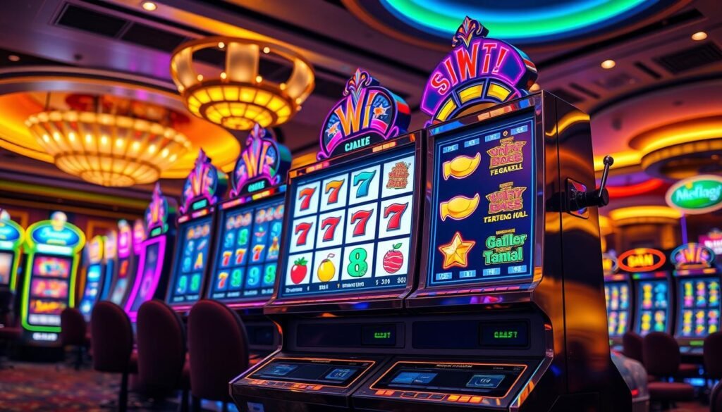 Generate an image of a popular slot machine game at 優塔娛樂城. Generate an image of a popular slot machine game at 優塔娛樂城.