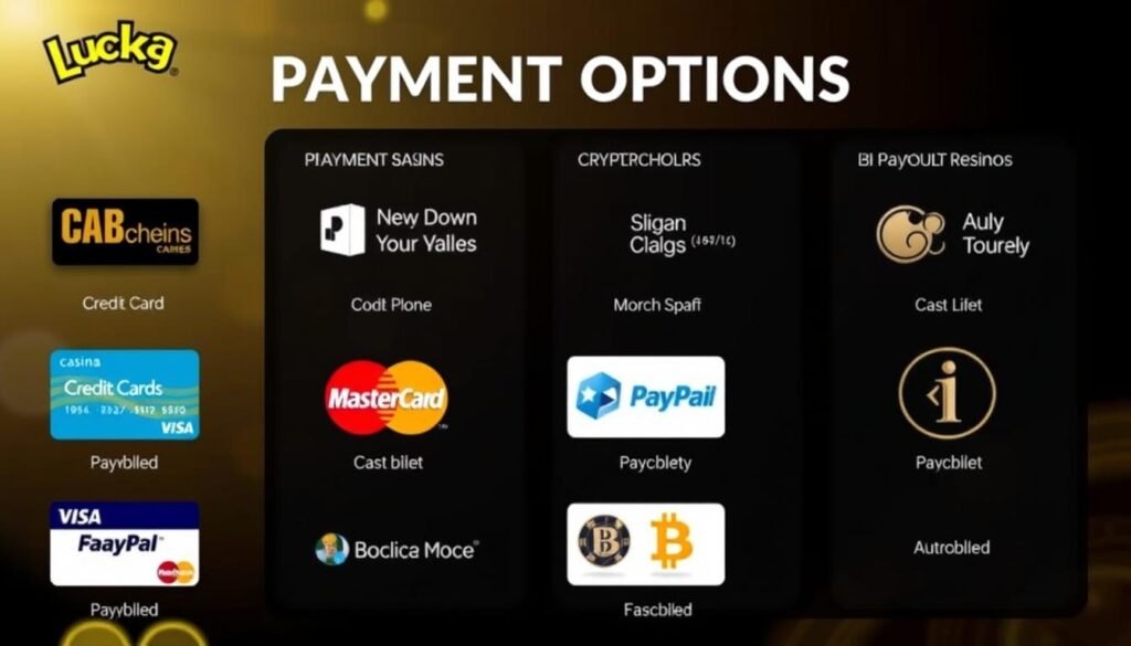 Lucky Cola Casino payment methods
