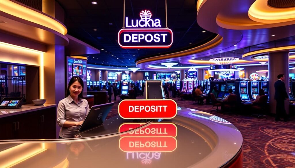 LuckyCola Casino deposit process