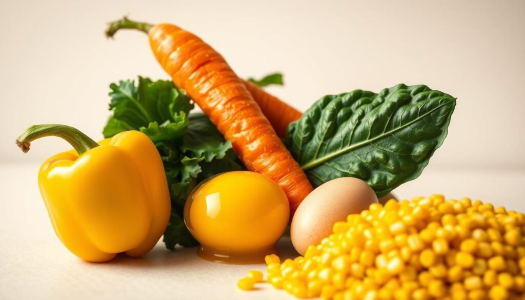 游離型葉黃素食物